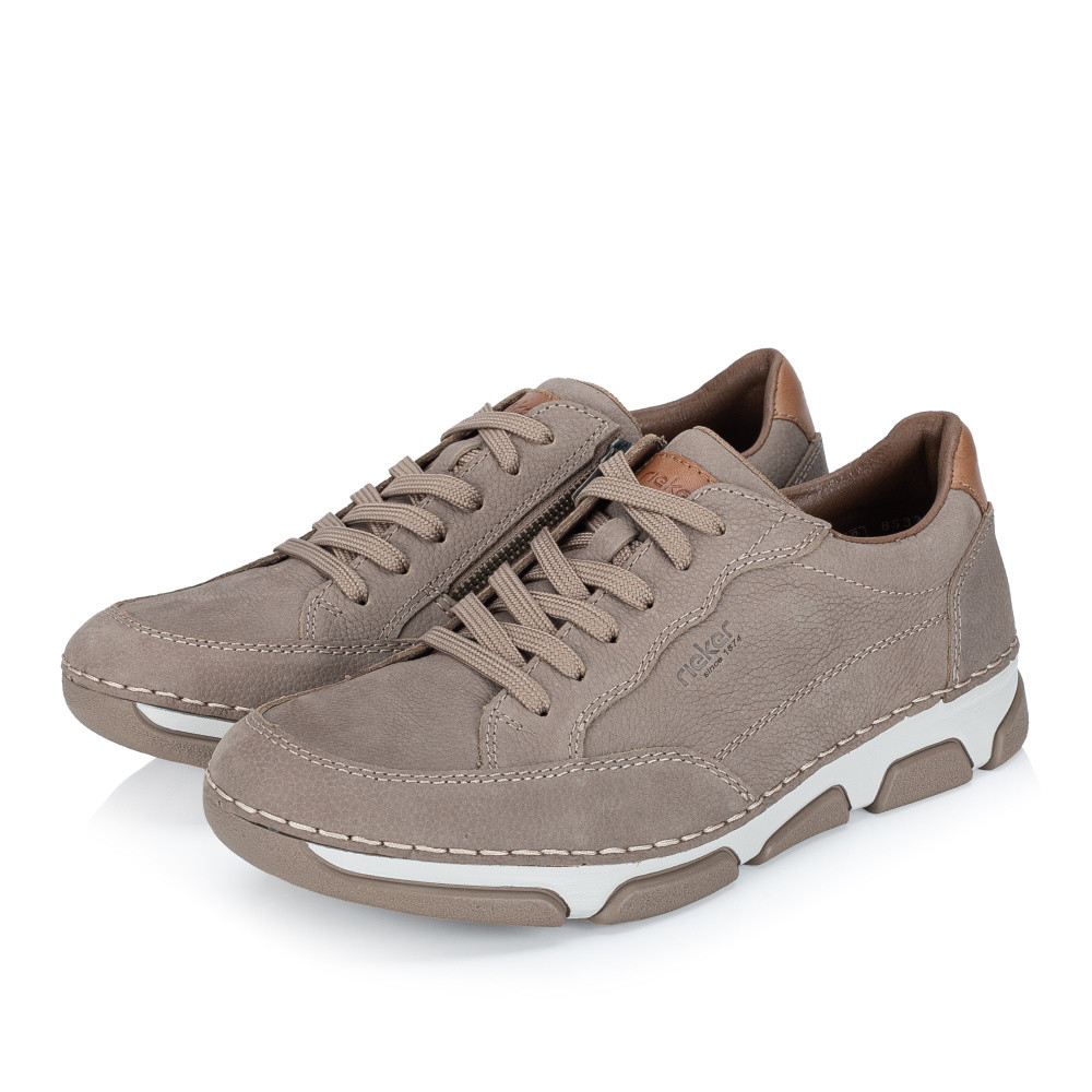 detail Pánské polobotky RIEKER 15900-25 hnědá S6