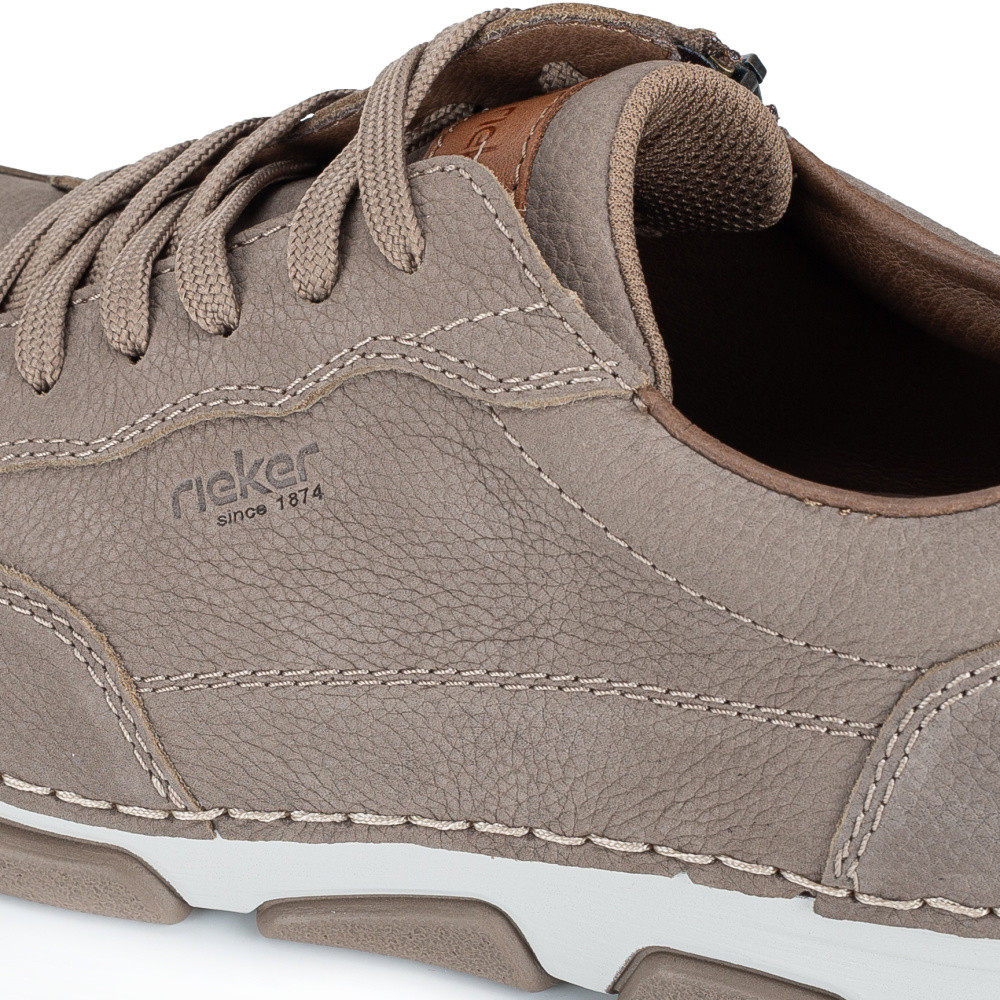 detail Pánské polobotky RIEKER 15900-25 hnědá S6