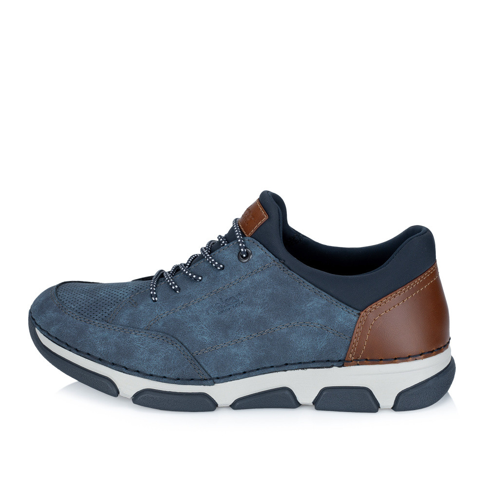 detail Pánské polobotky RIEKER 15950-14 modrá S6