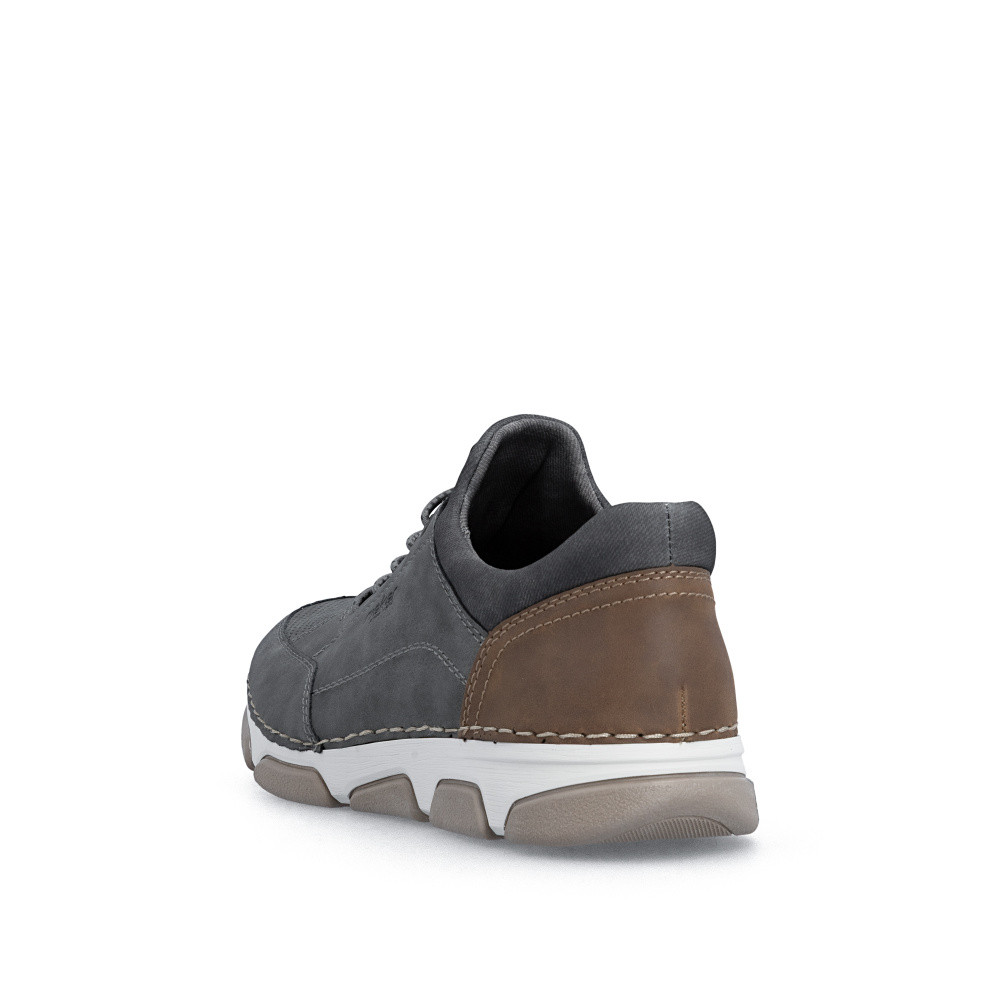 detail Pánské polobotky RIEKER 15950-45 šedá S6