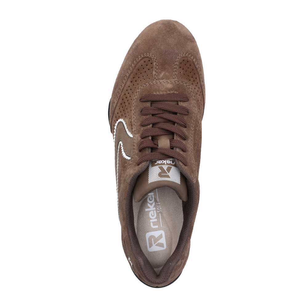 detail Dámské tenisky RIEKER 41215-24 hnědá S6