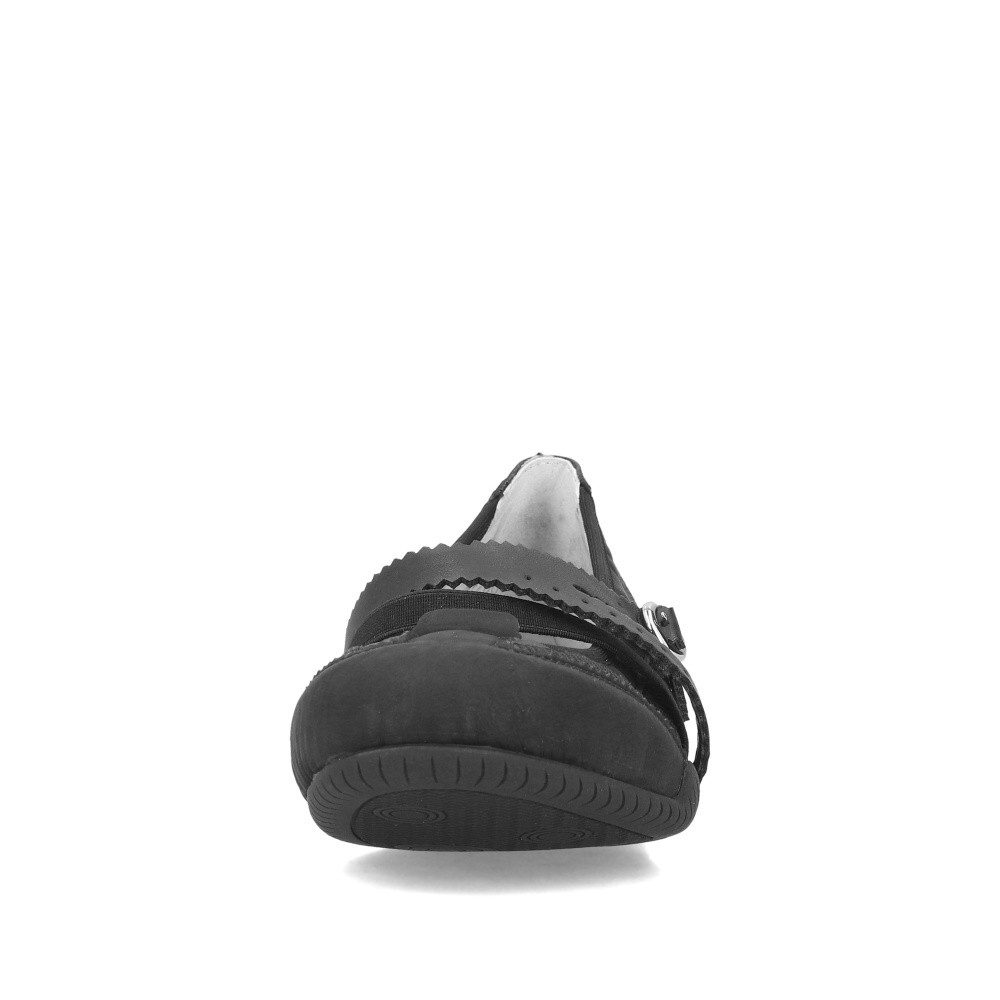 detail Dámské baleríny RIEKER 41250-00 černá S6