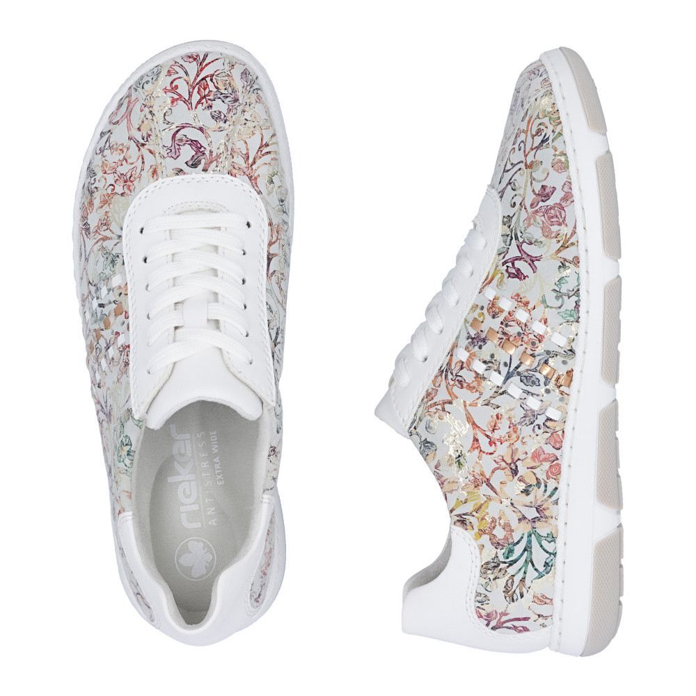 detail Dámské tenisky RIEKER 42408-90 bílá S6