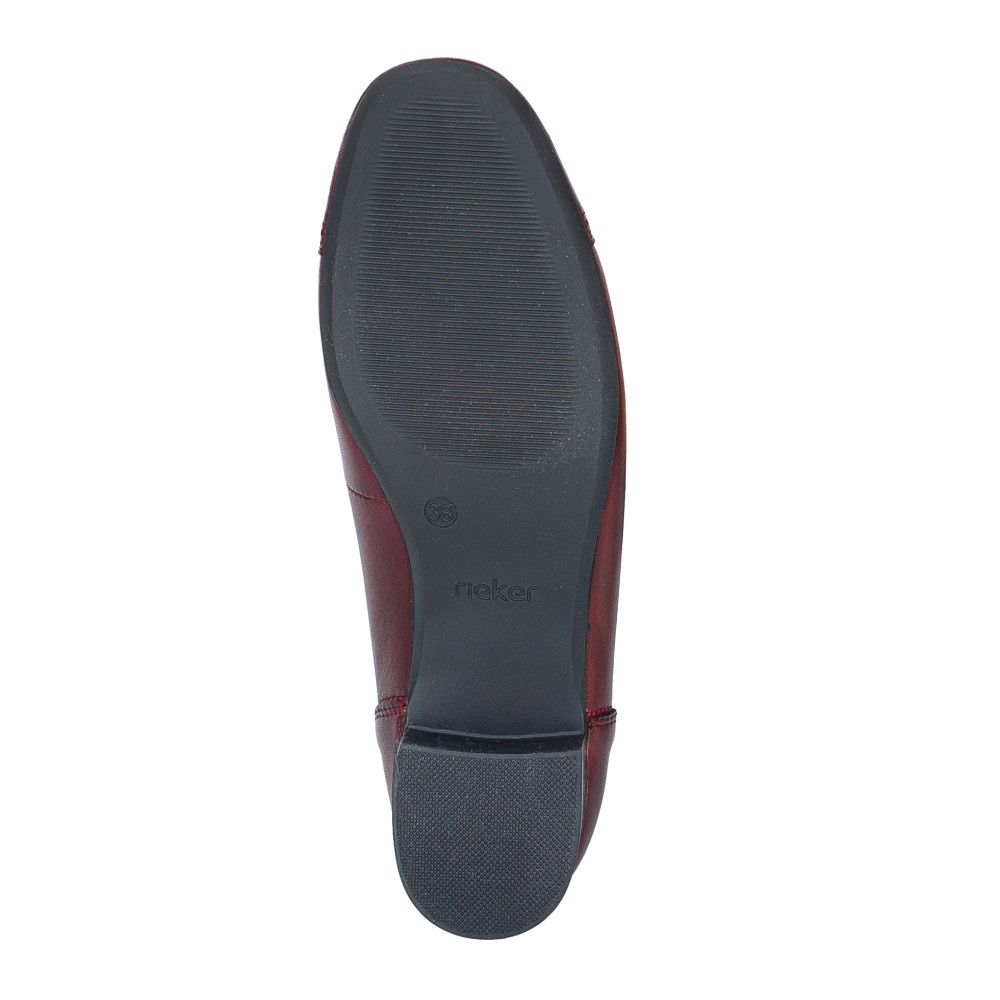 detail Dámské lodičky RIEKER 43450-35 červená S6