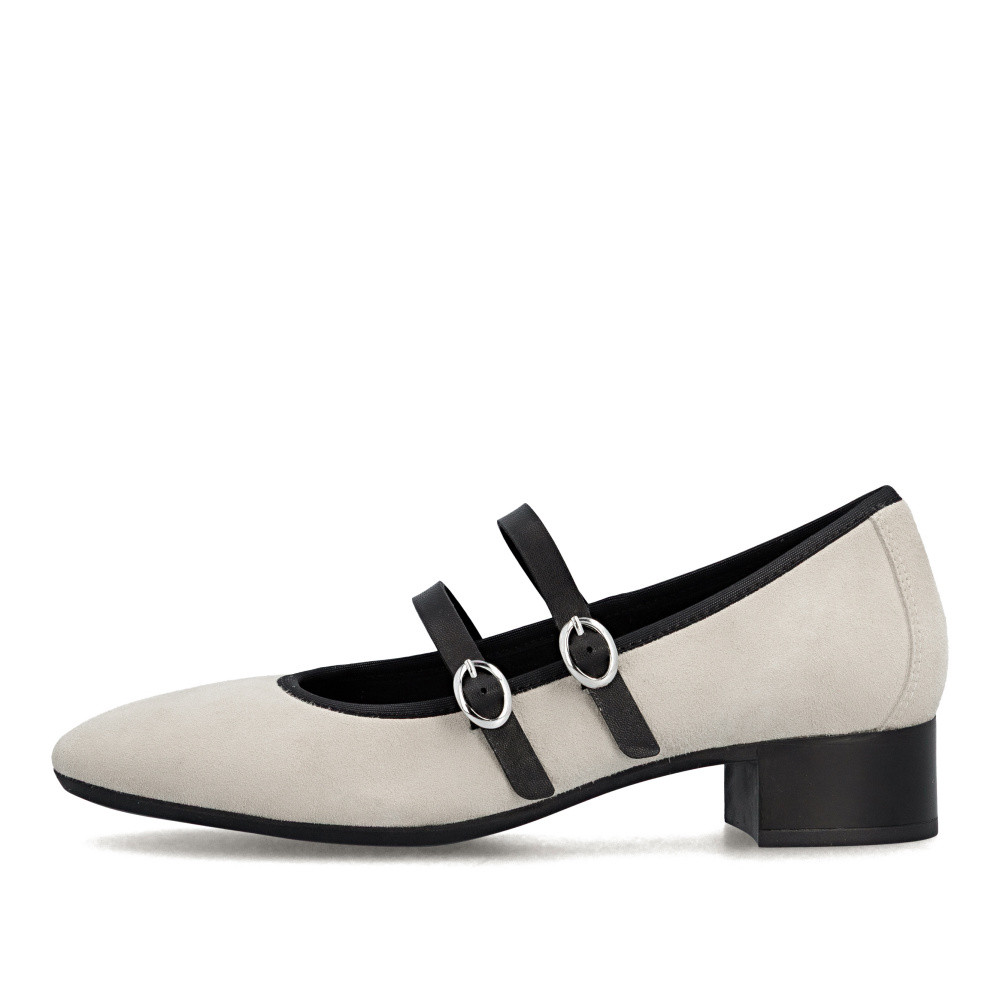 detail Dámské lodičky RIEKER 43451-60 béžová S6