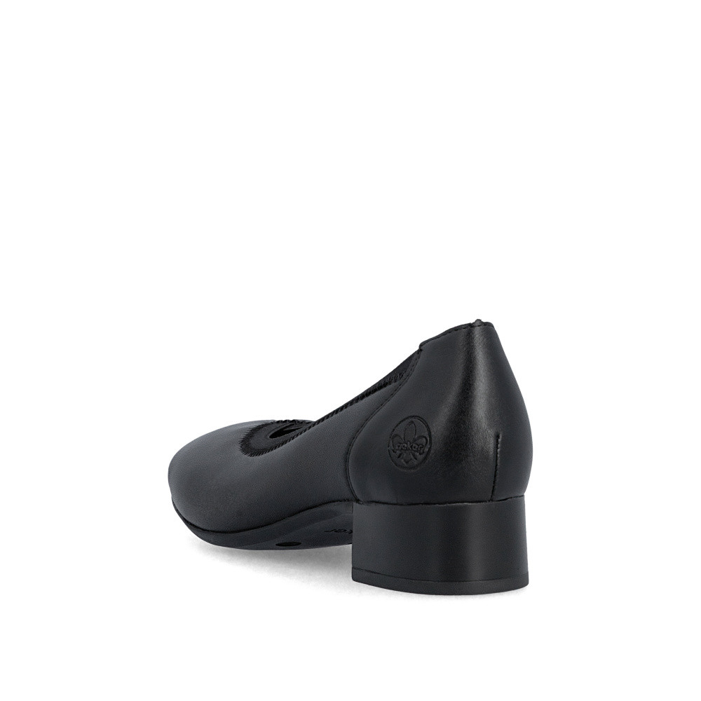 detail Dámské lodičky RIEKER 43452-00 černá S6