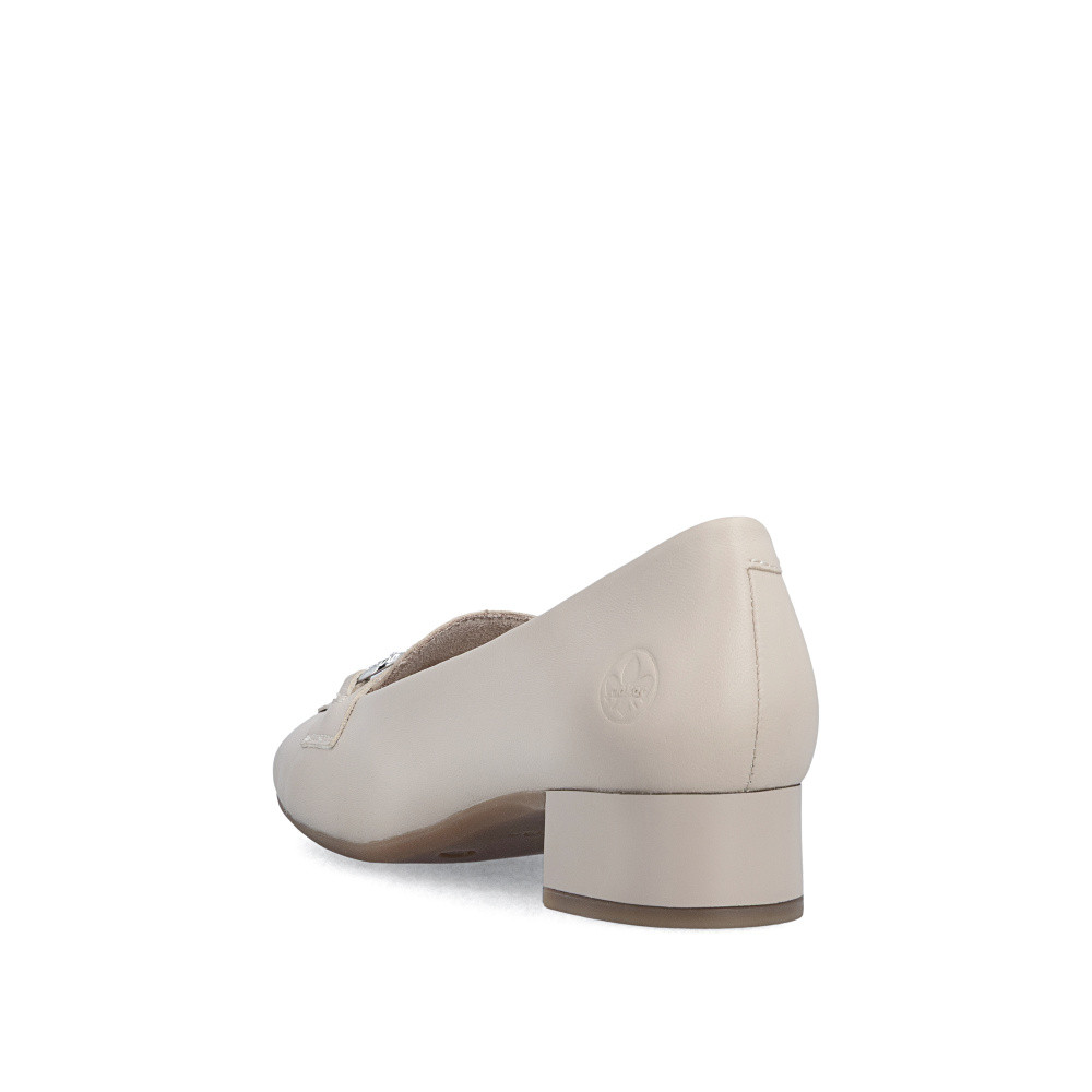 detail Dámské lodičky RIEKER 43454-62 béžová S6