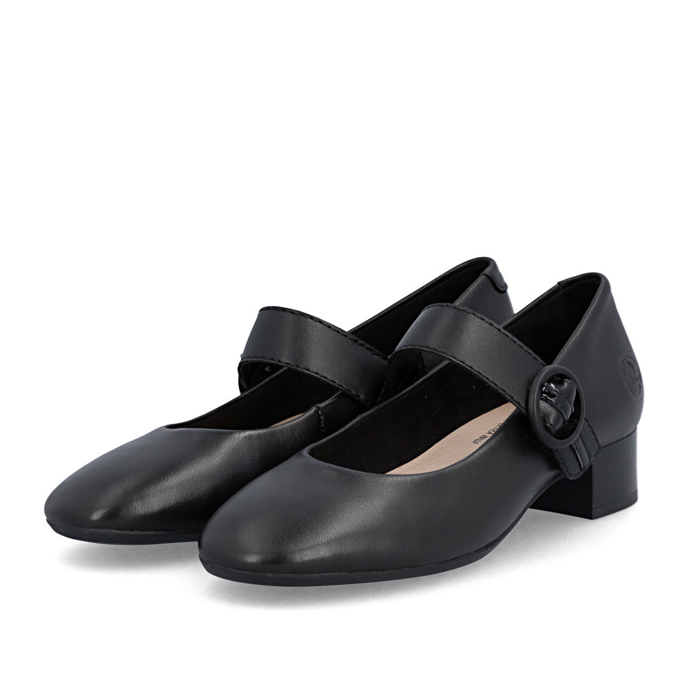 detail Dámské lodičky RIEKER 43455-00 černá S6