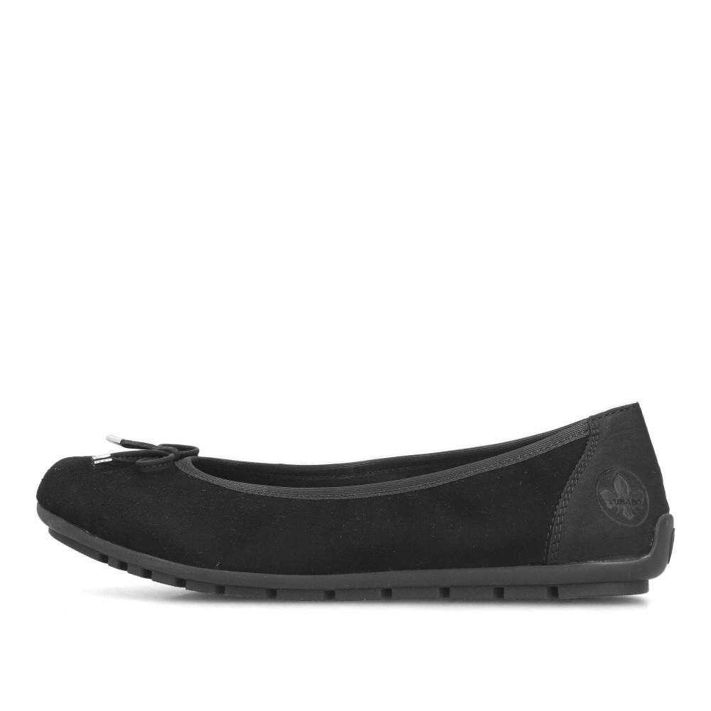 detail Dámské baleríny RIEKER 43850-01 černá S6