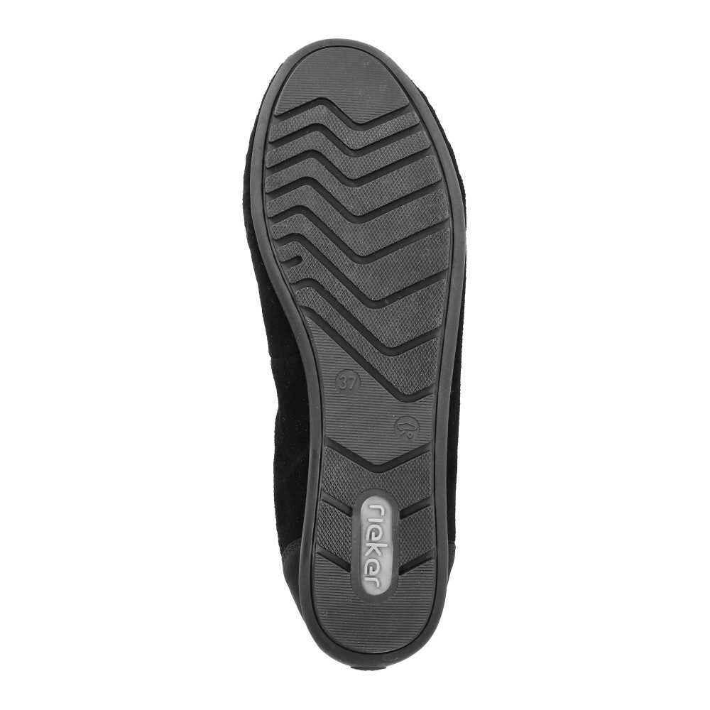 detail Dámské baleríny RIEKER 43850-01 černá S6