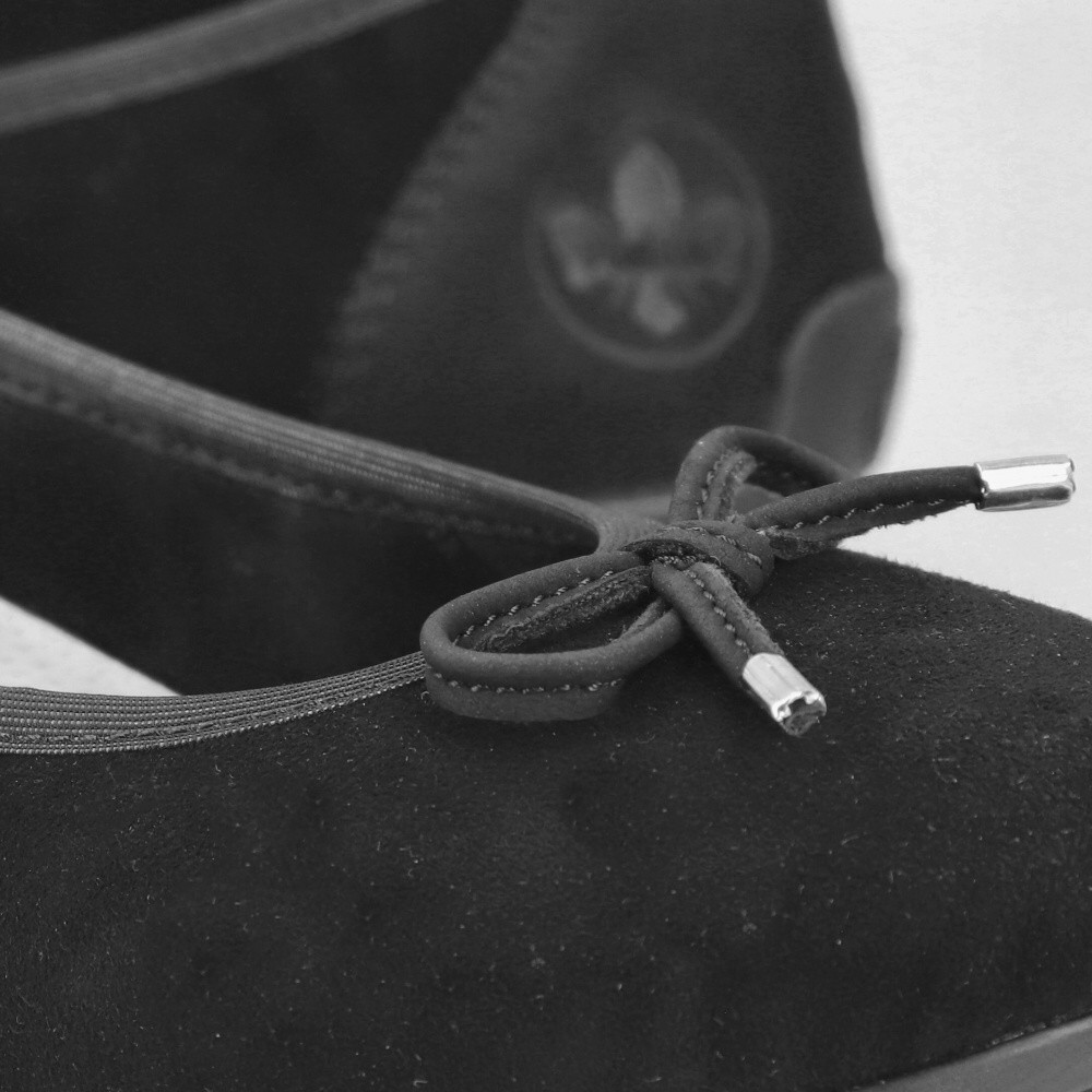 detail Dámské baleríny RIEKER 43850-01 černá S6