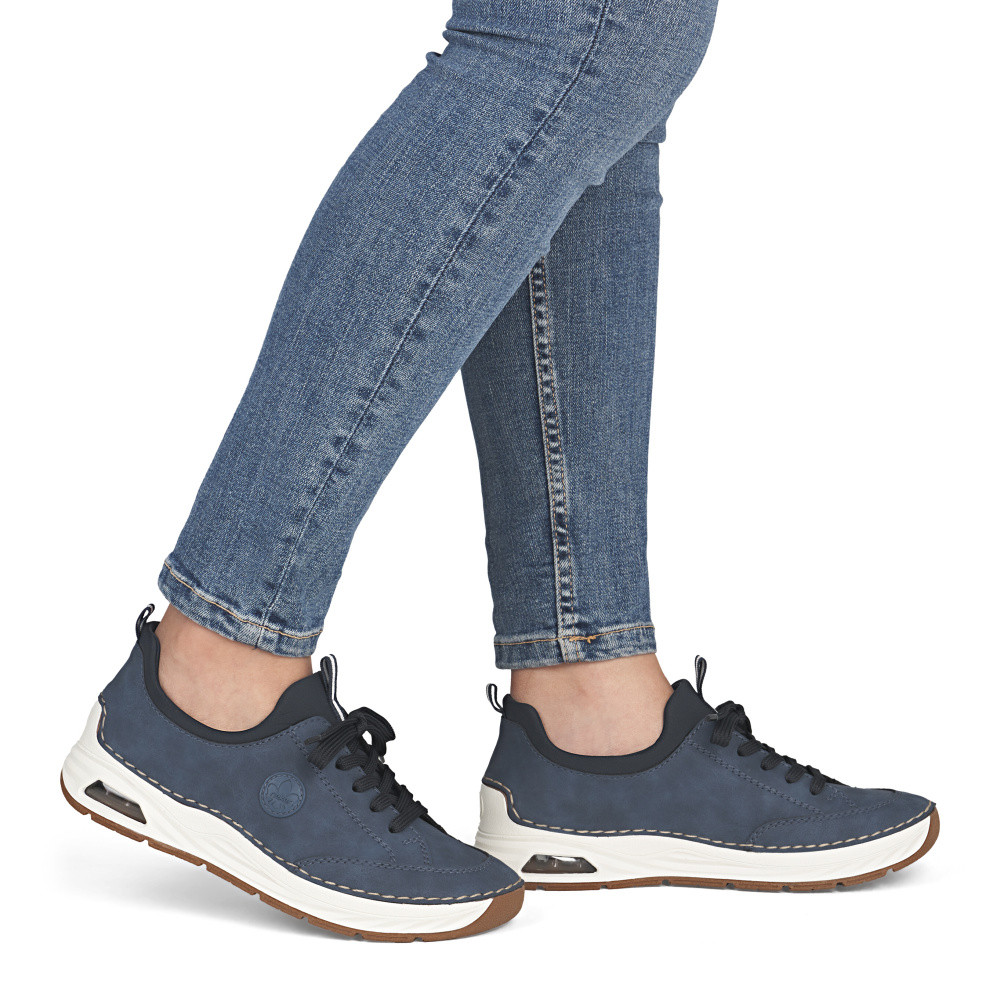 detail Dámské tenisky RIEKER 44562-14 modrá S6