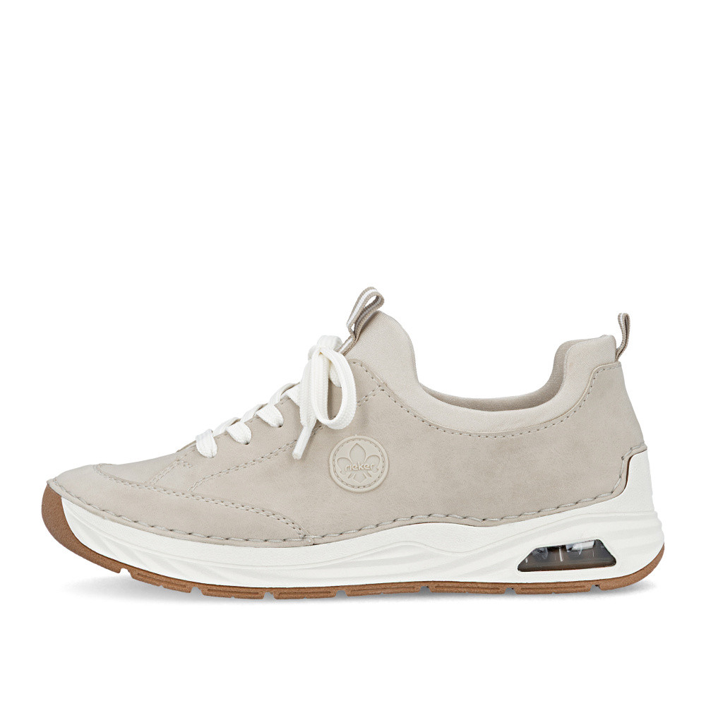 detail Dámské tenisky RIEKER 44562-62 béžová S6