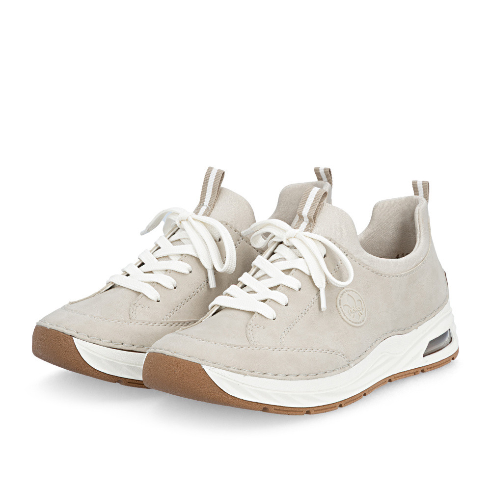 detail Dámské tenisky RIEKER 44562-62 béžová S6