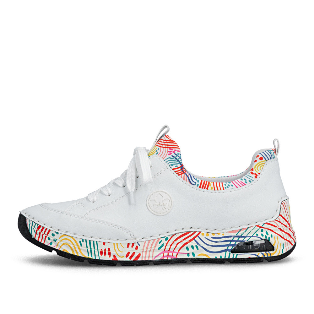 detail Dámské tenisky RIEKER 44562-80 bílá S6