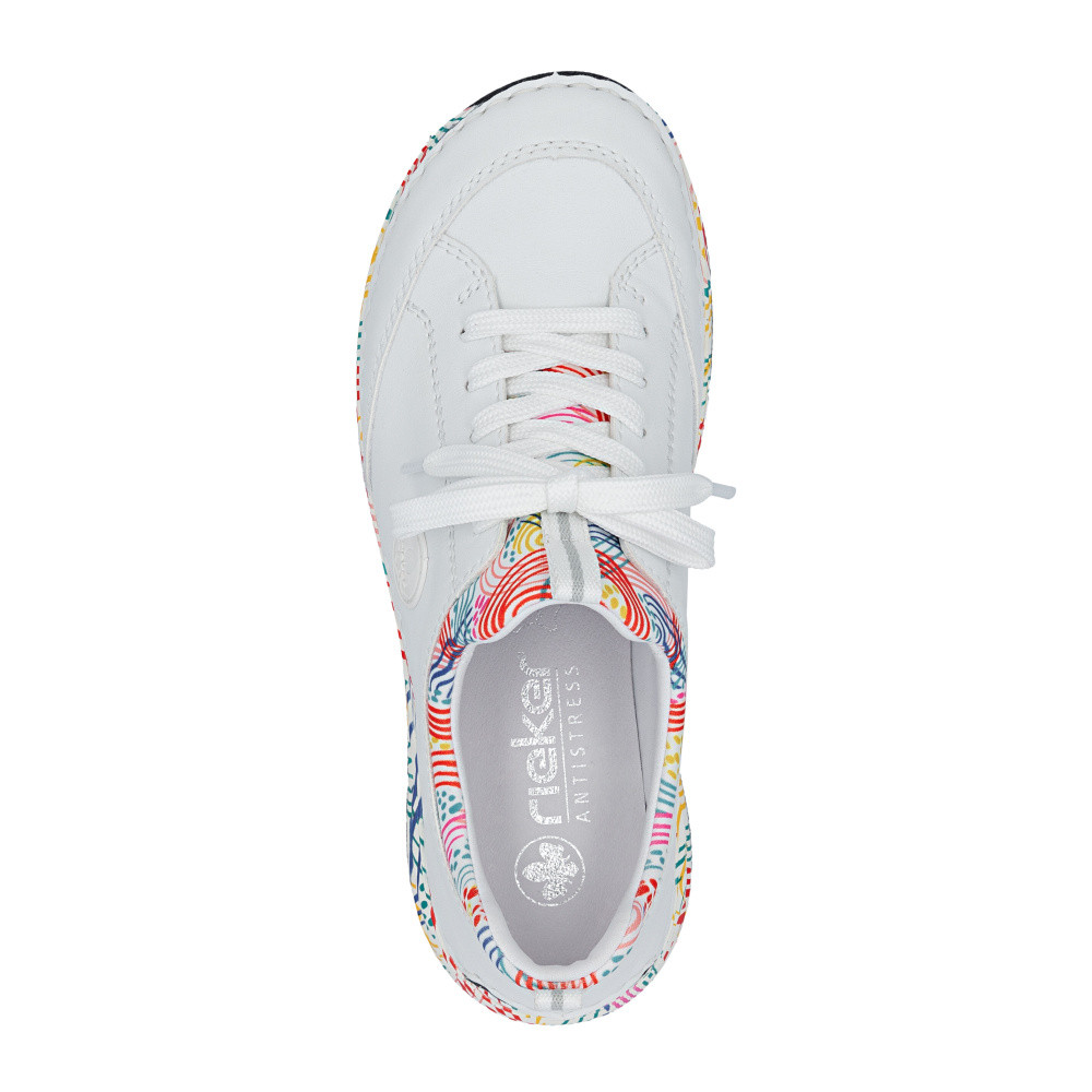 detail Dámské tenisky RIEKER 44562-80 bílá S6