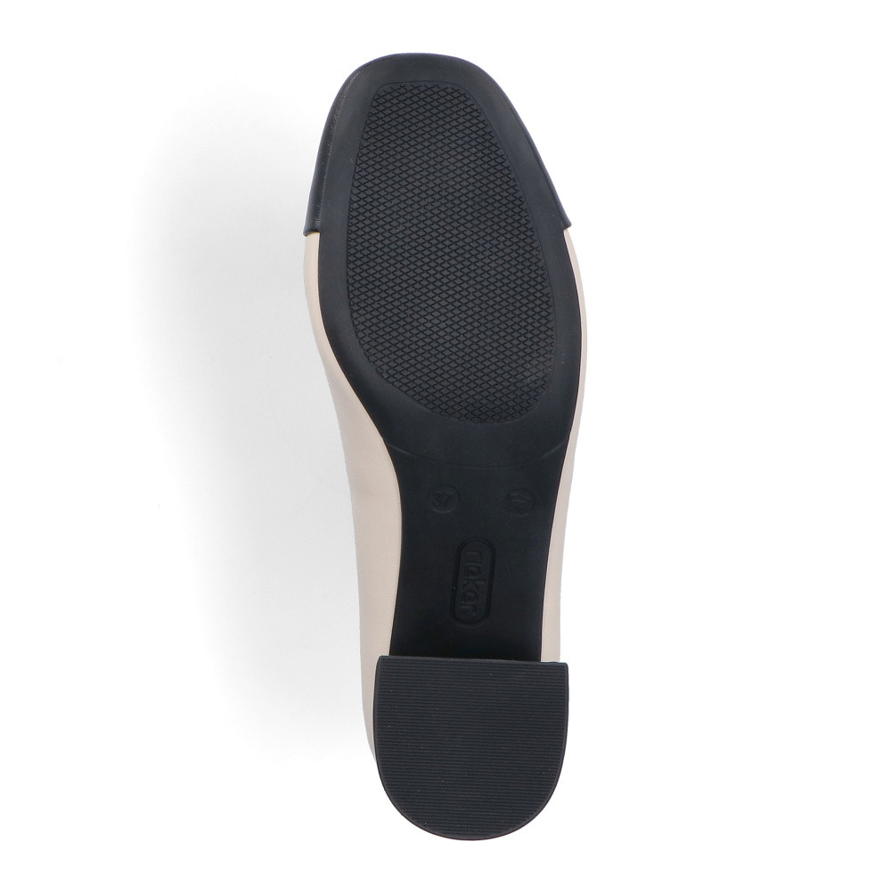 detail Dámské lodičky RIEKER 44760-60 béžová S6