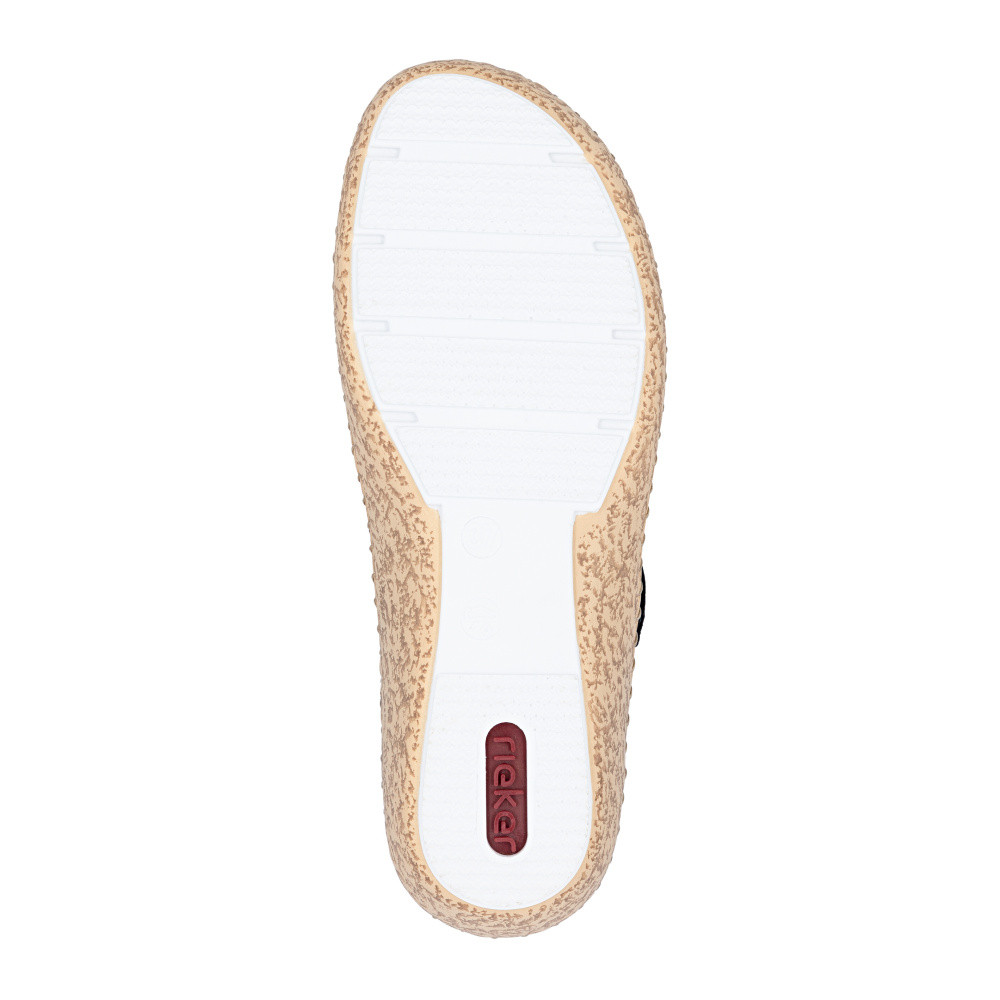 detail Dámské baleríny RIEKER 44859-14 modrá S6