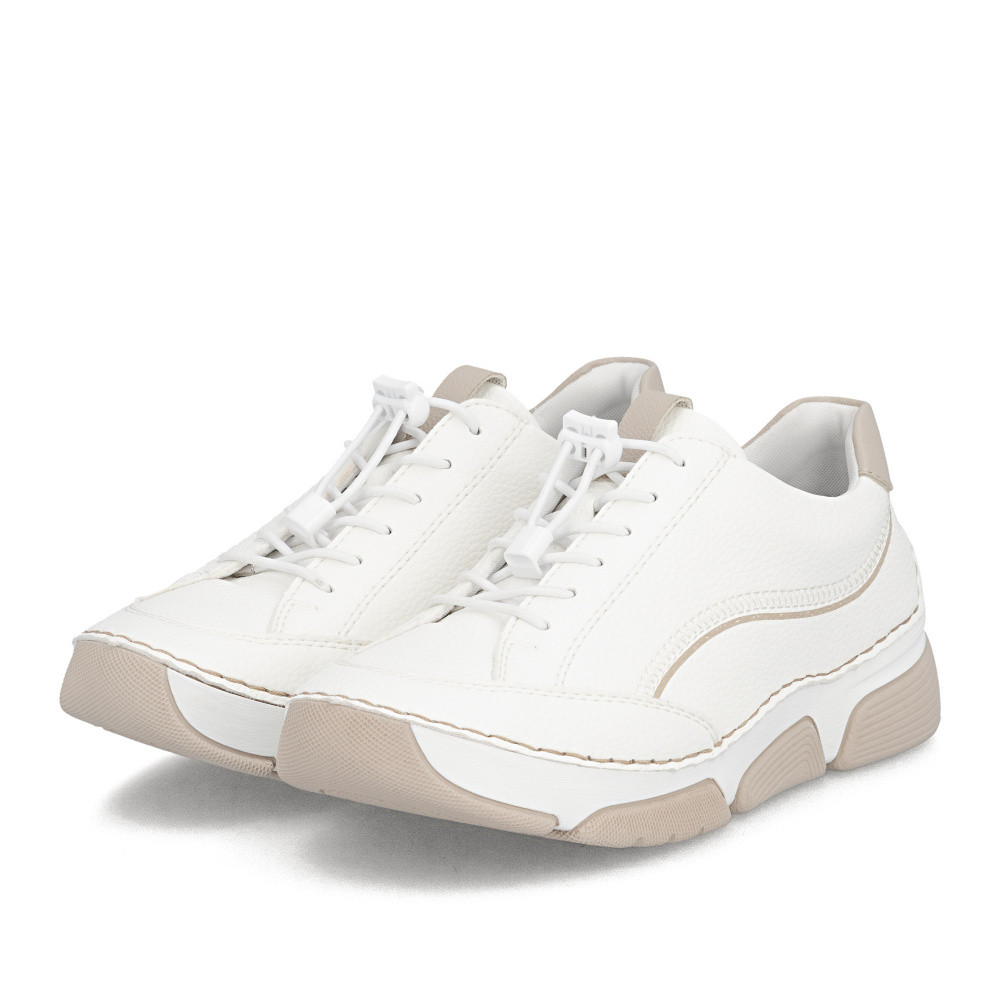 detail Dámské tenisky RIEKER 45969-80 bílá S6