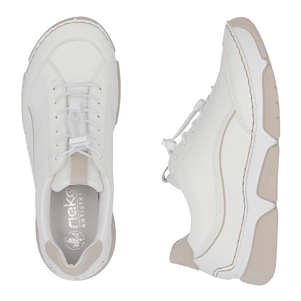 detail Dámské tenisky RIEKER 45969-80 bílá S6