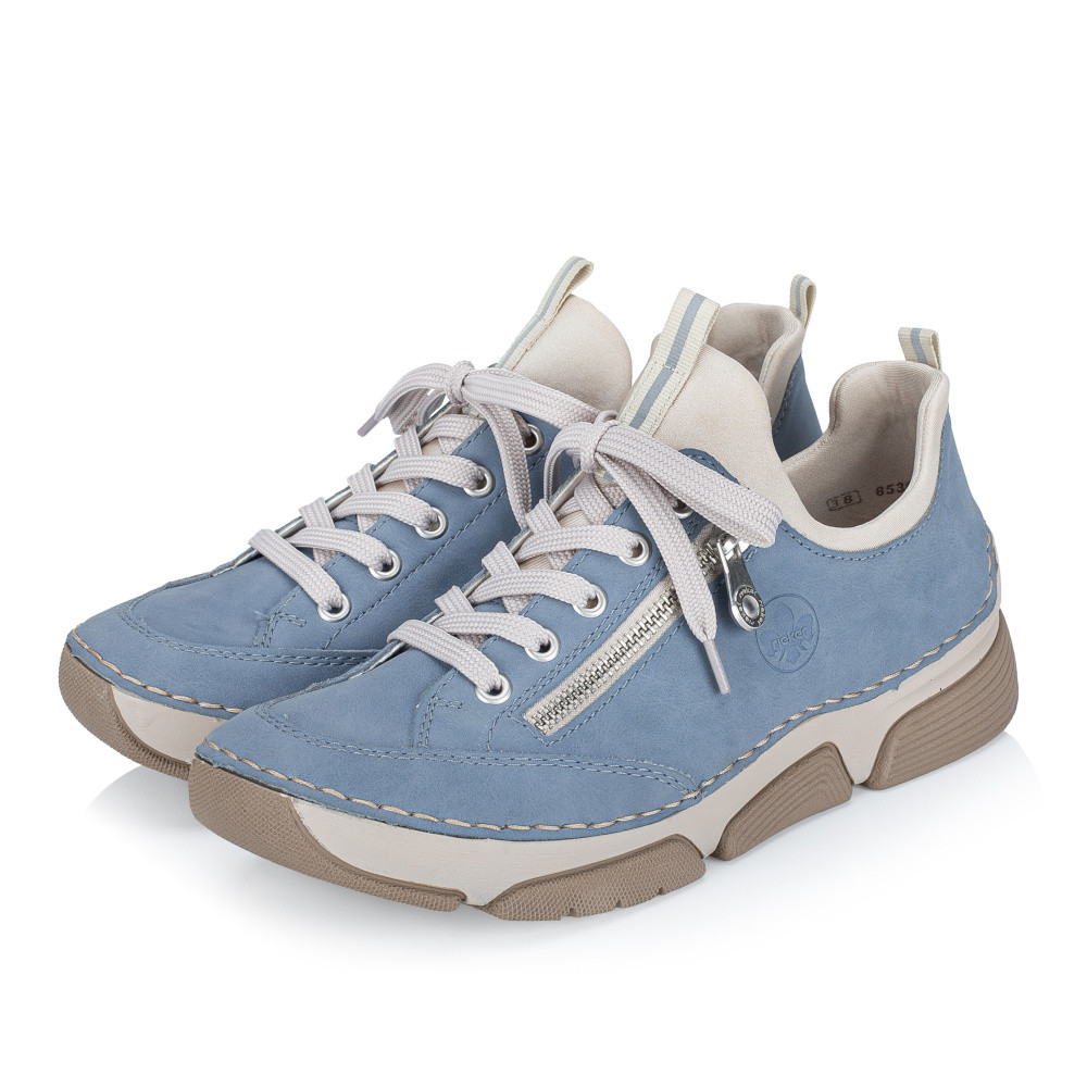 detail Dámské tenisky RIEKER 45973-14 modrá S6