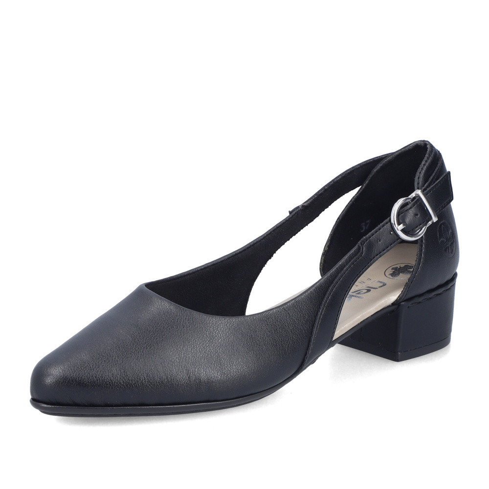 detail Dámské lodičky RIEKER 47070-00 černá S6