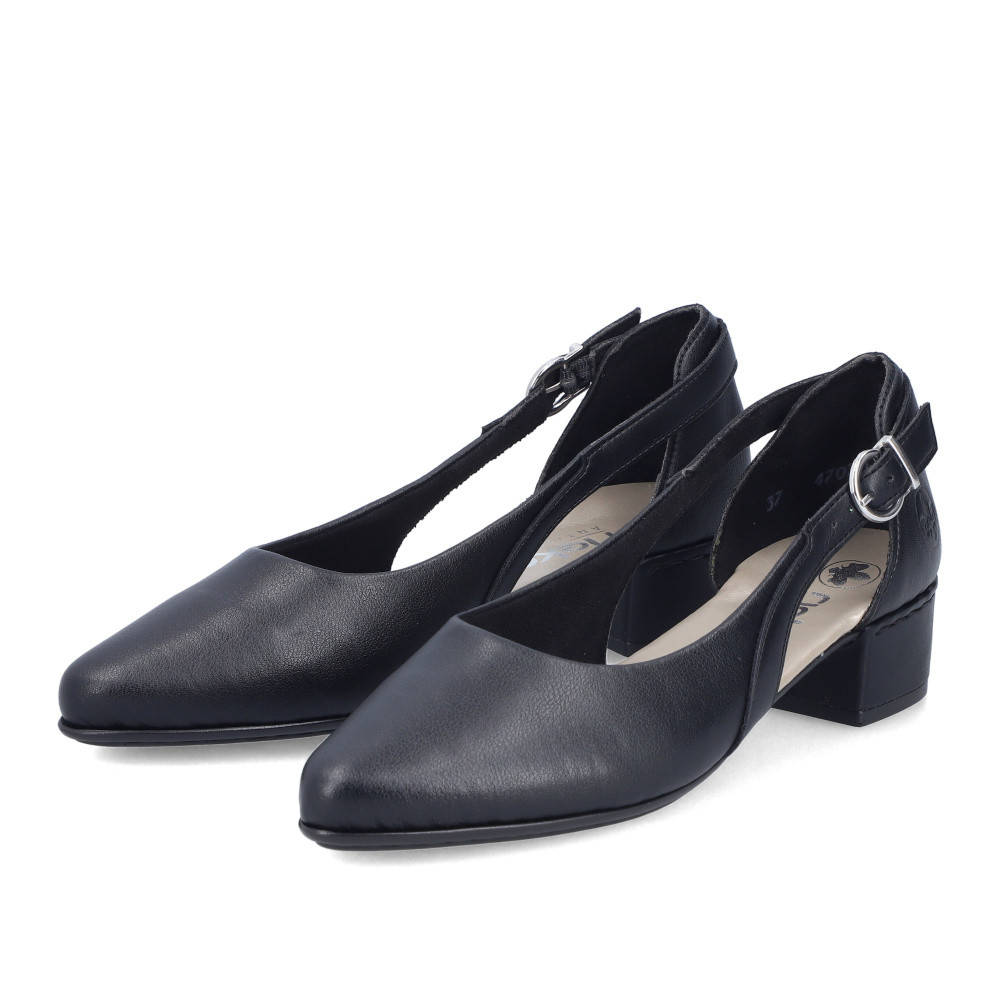 detail Dámské lodičky RIEKER 47070-00 černá S6