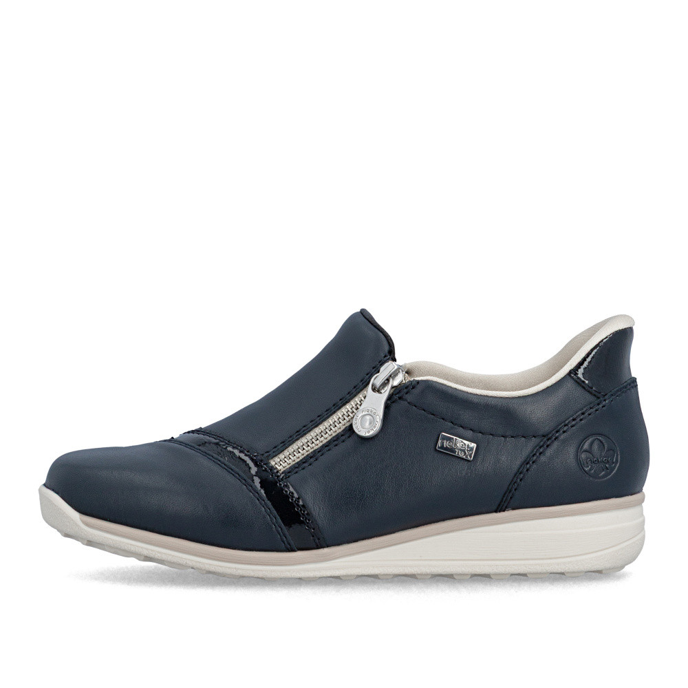 detail Dámské polobotky RIEKER 47264-14 modrá S6