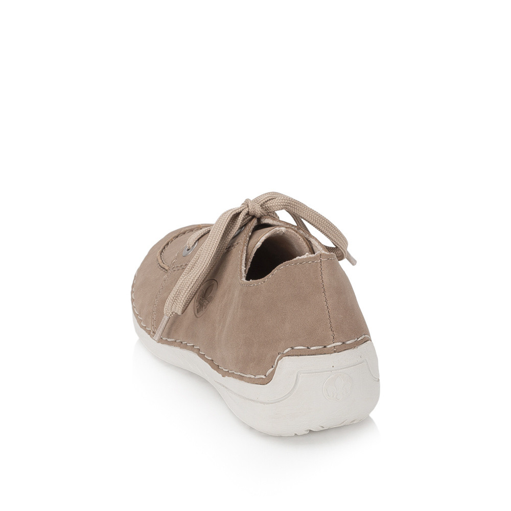 detail Dámské polobotky RIEKER 52545-62 béžová S6