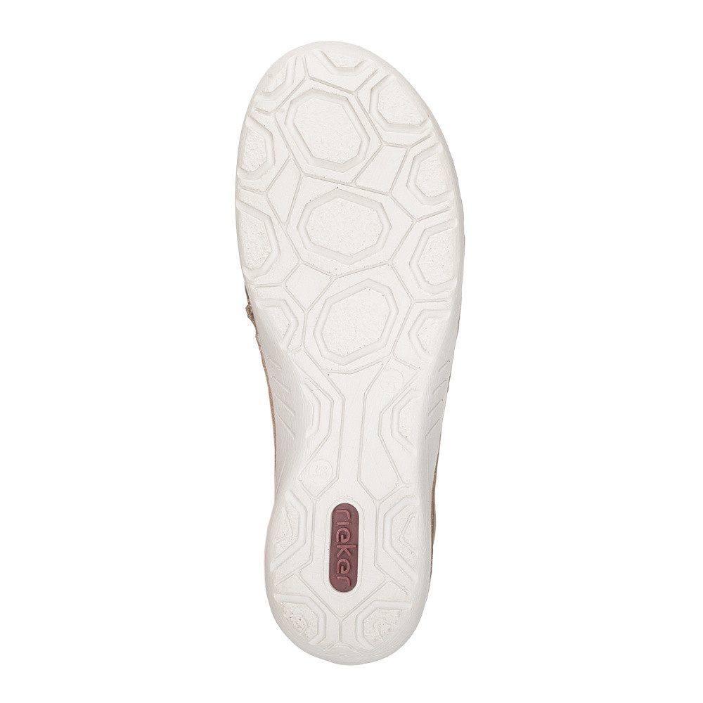 detail Dámské polobotky RIEKER 52545-62 béžová S6