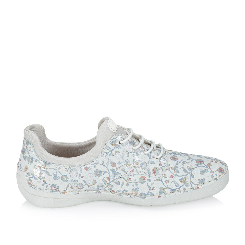 detail Dámské polobotky RIEKER 52575-90 šedá S6