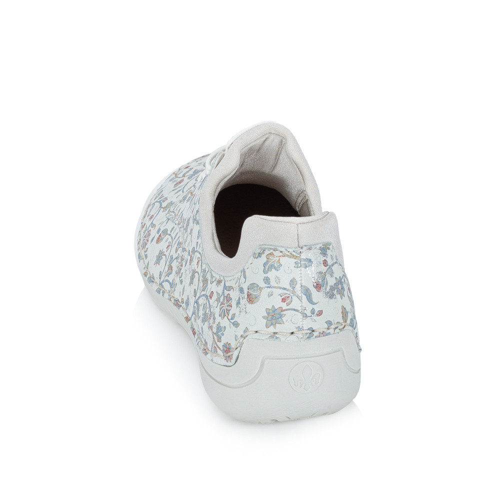 detail Dámské polobotky RIEKER 52575-90 šedá S6