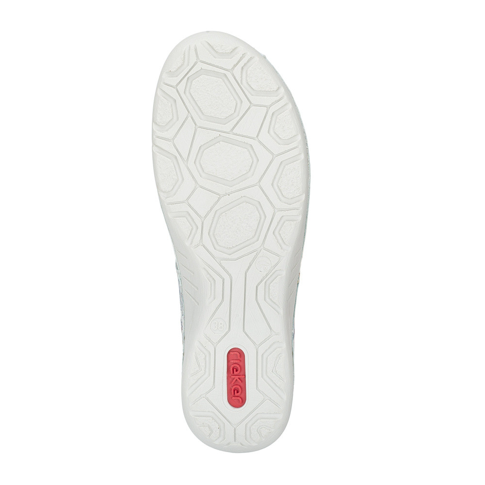 detail Dámské polobotky RIEKER 52575-90 šedá S6