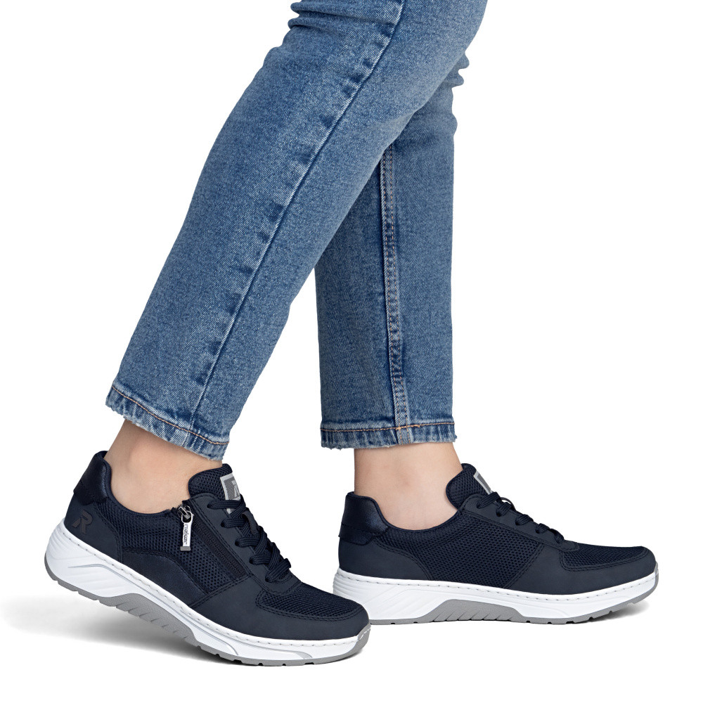 detail Dámské tenisky RIEKER 53101-14 modrá S6