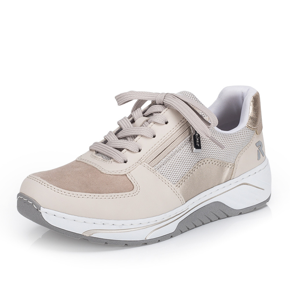 detail Dámské tenisky RIEKER 53101-60 béžová S6