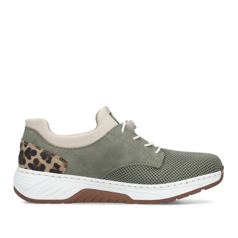 detail Dámské tenisky RIEKER 53160-52 zelená S6