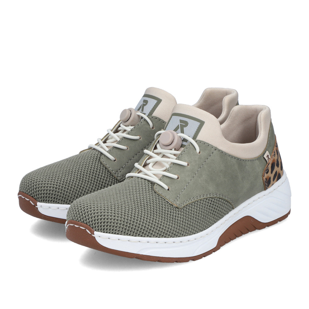 detail Dámské tenisky RIEKER 53160-52 zelená S6