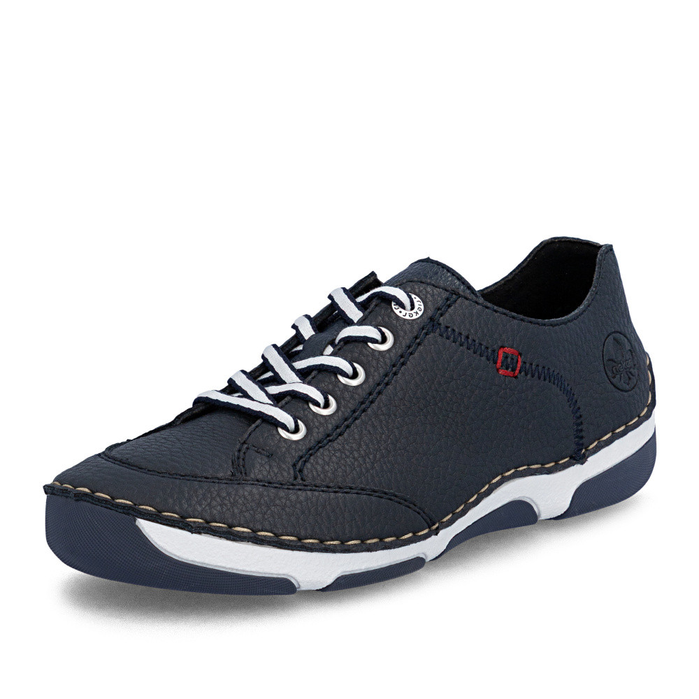 detail Dámské polobotky RIEKER 55901-14 modrá S6