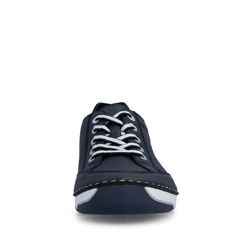 detail Dámské polobotky RIEKER 55901-14 modrá S6