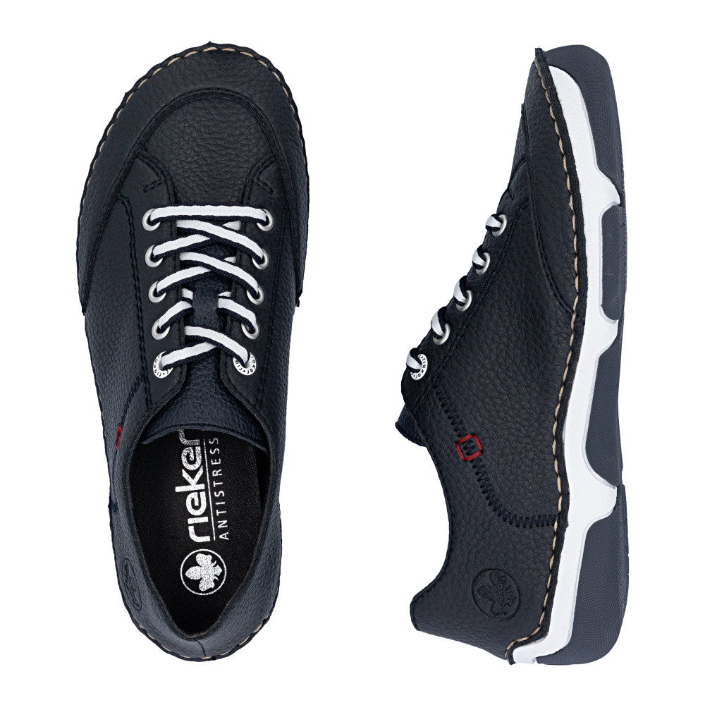 detail Dámské polobotky RIEKER 55901-14 modrá S6