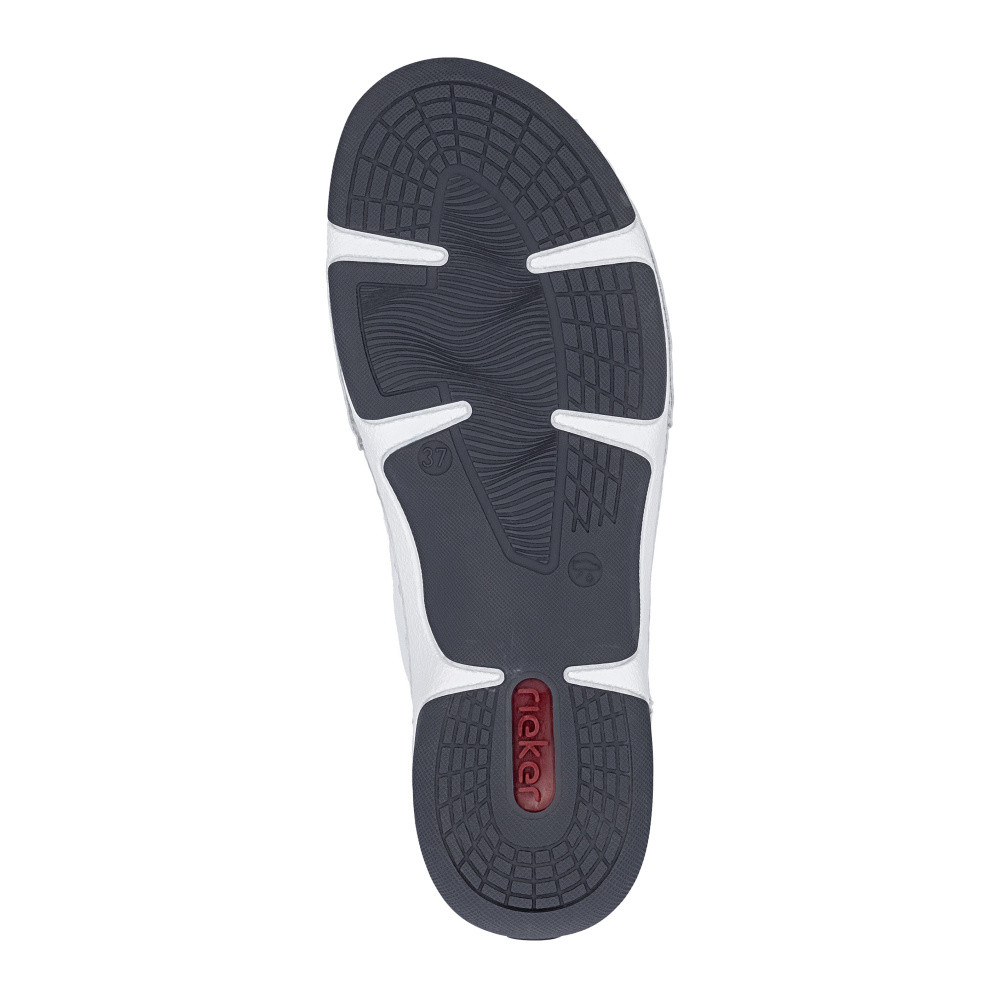 detail Dámské polobotky RIEKER 55901-80 bílá S6