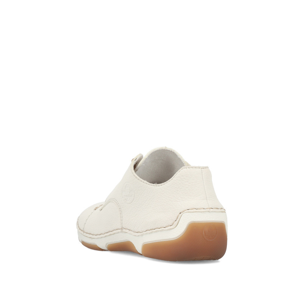 detail Dámské polobotky RIEKER 55920-80 béžová S6