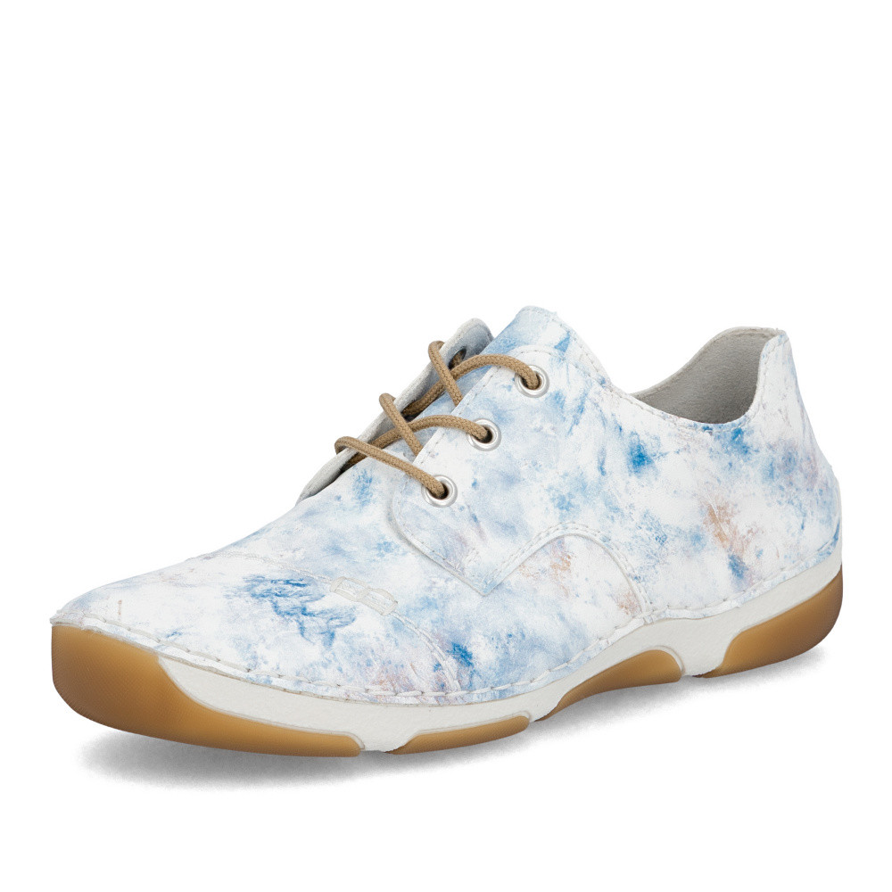 detail Dámské polobotky RIEKER 55920-90 bílá S6