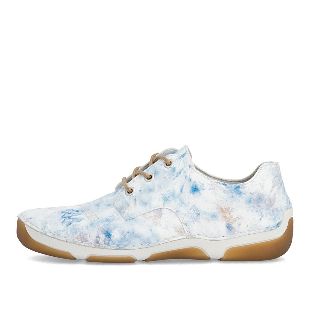 detail Dámské polobotky RIEKER 55920-90 bílá S6