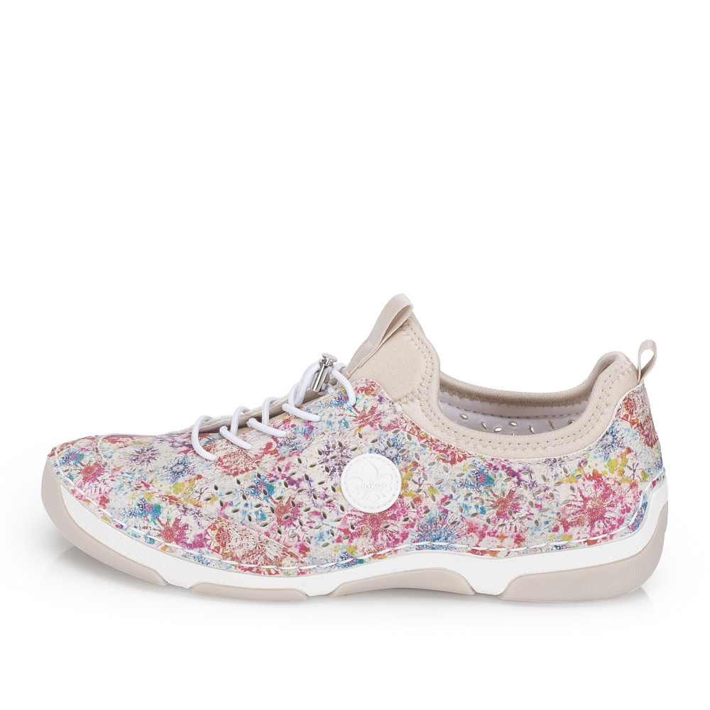 detail Dámské tenisky RIEKER 55967-90 béžová S6