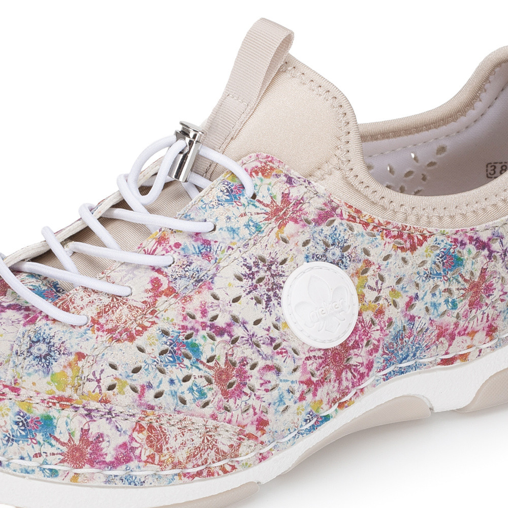 detail Dámské tenisky RIEKER 55967-90 béžová S6