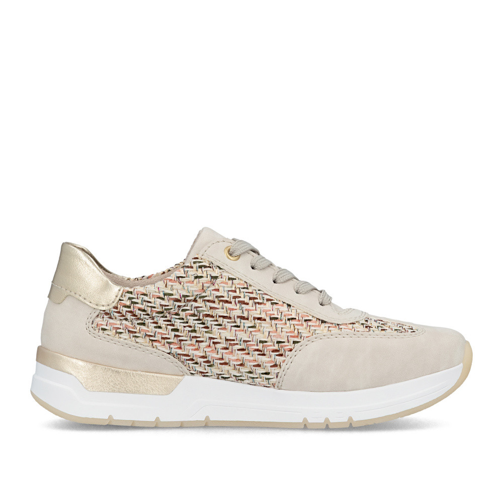 detail Dámské tenisky RIEKER 58906-91 béžová S6