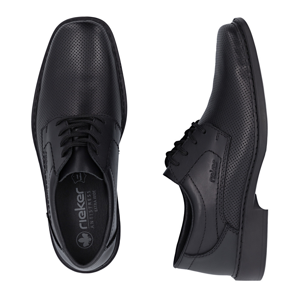 detail Pánské polobotky RIEKER B0804-00 černá S6