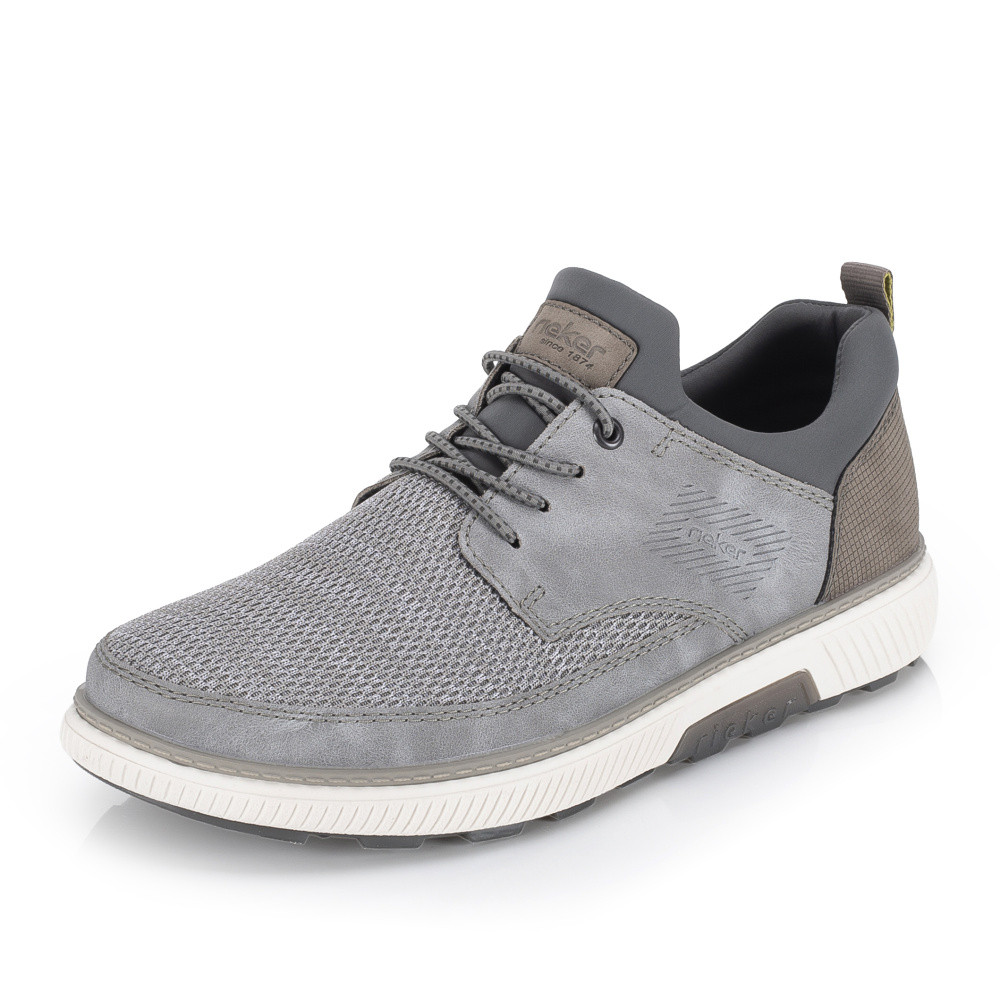 detail Pánské polobotky RIEKER B3354-40 šedá S6