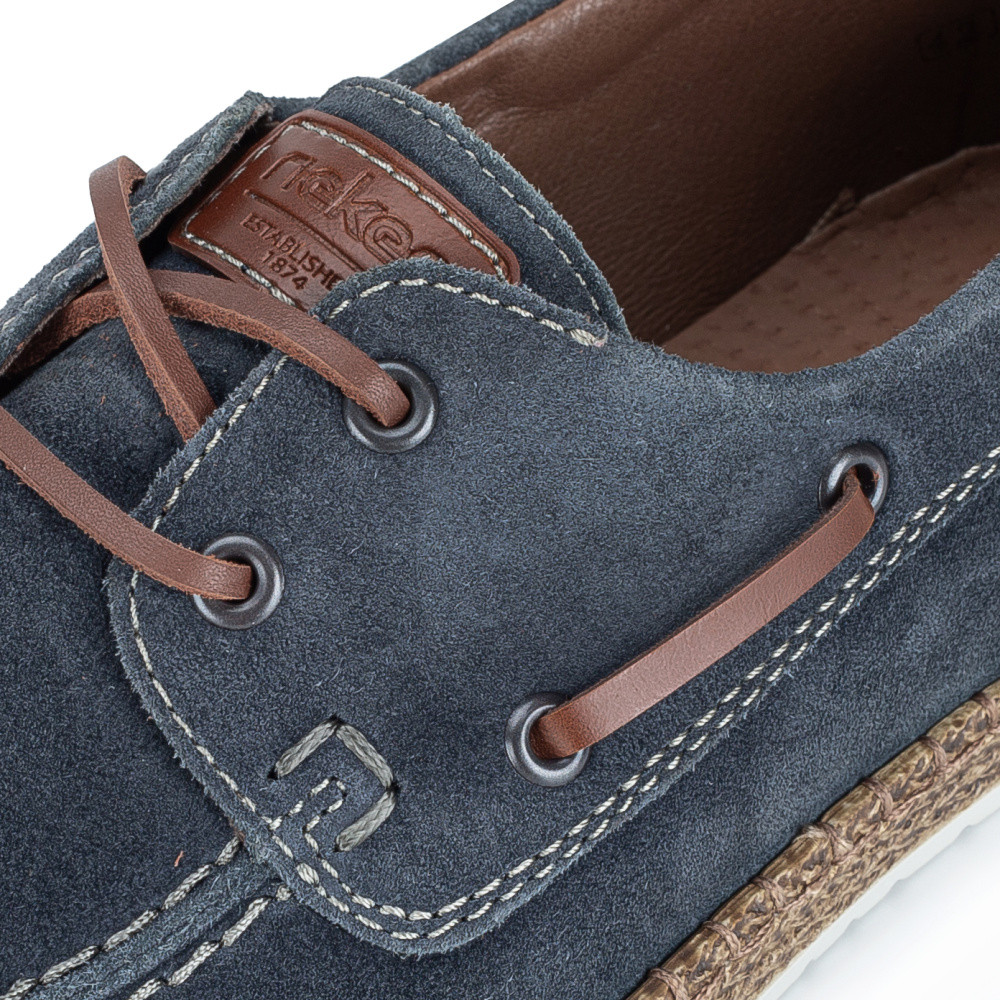 detail Pánské polobotky RIEKER B5220-14 modrá S6